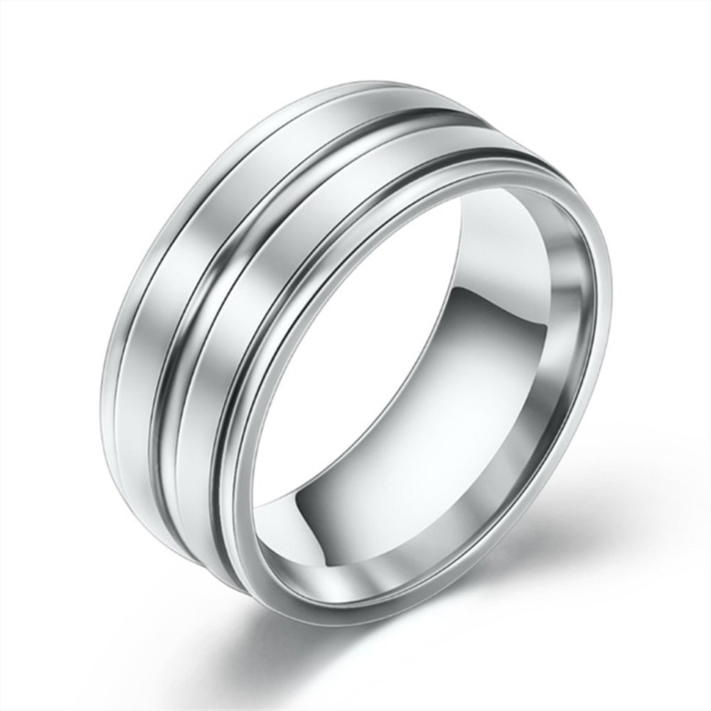 The Chaos | Silver | Titanium Band